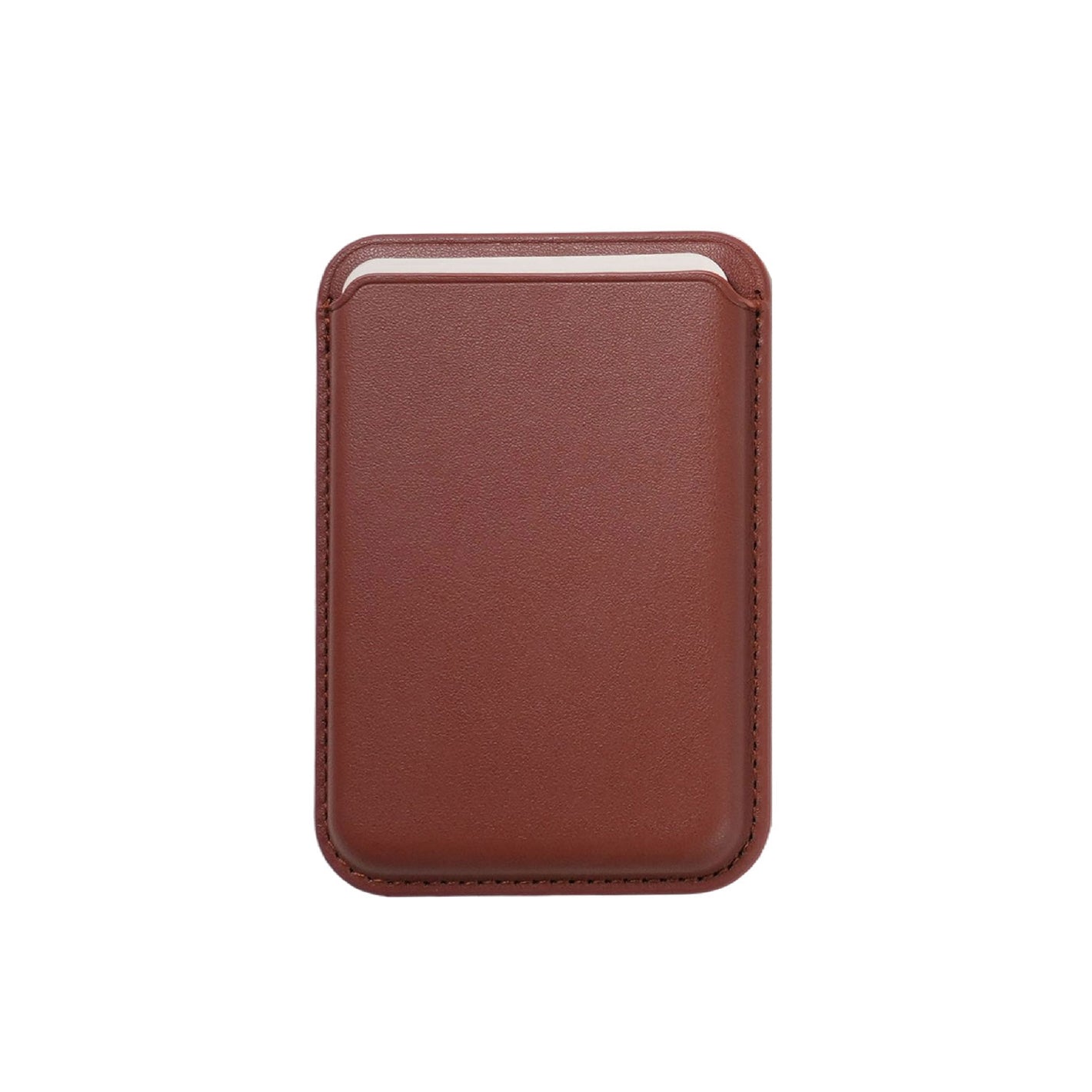 Magnetic Leather Card Holder for iPhone in 3 Colors