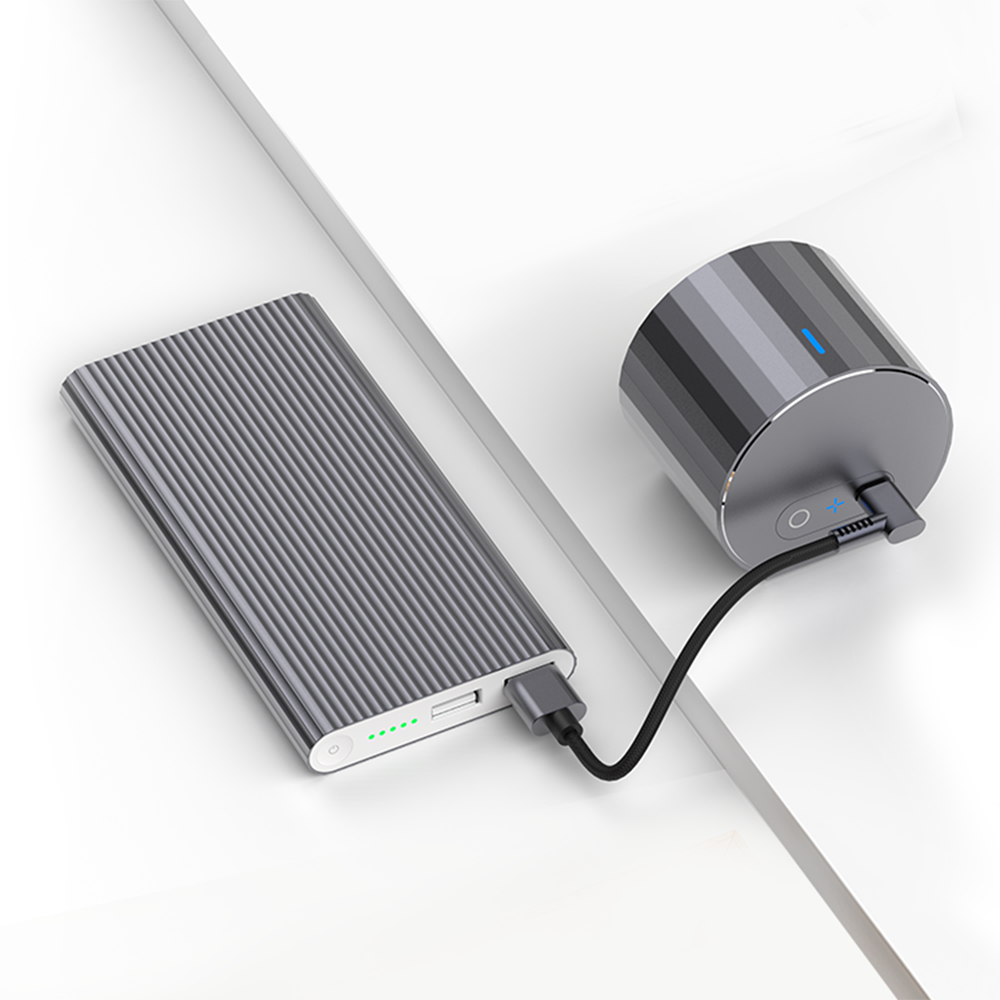 LP1 Pro Laser Head powered with a power bank