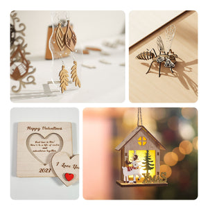 Engraving and Cutting Projects with the Plywood Sheets