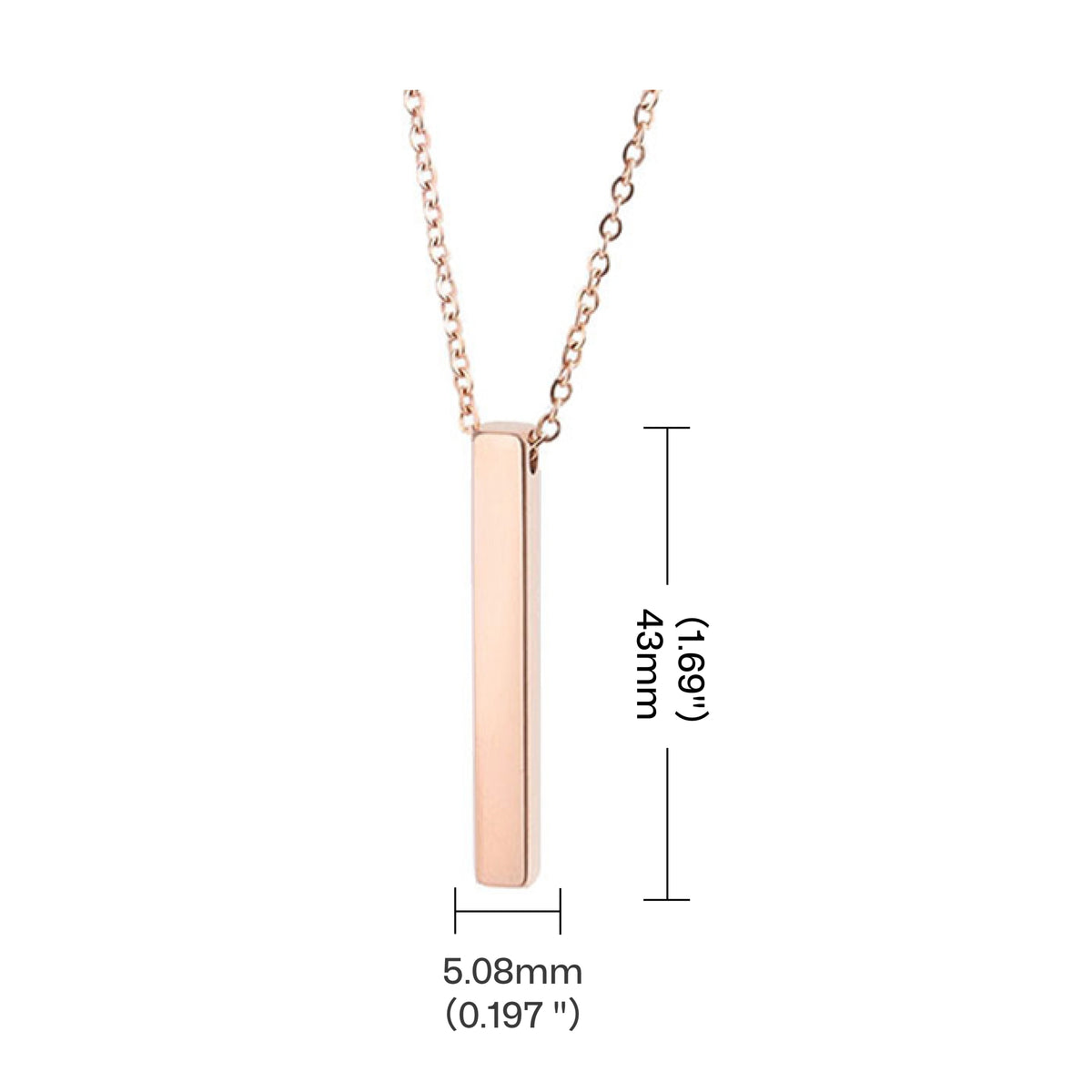 Colliers à barre verticale en acier inoxydable (10 pièces)