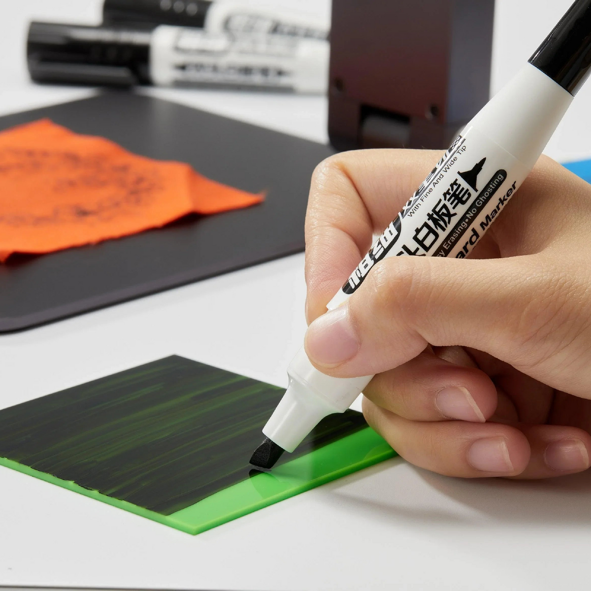 Svarta whiteboardpennor (5 st. / 10 st.)