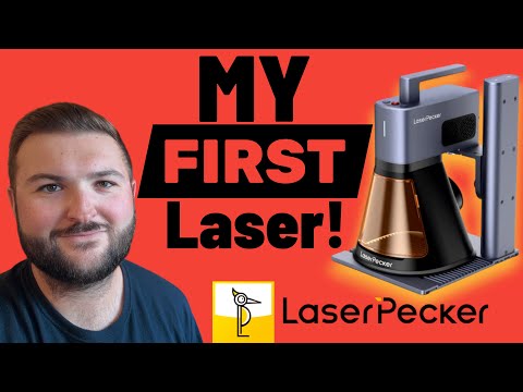 Full unboxing and review of the LaserPecker LP2 Plus, the best beginner-friendly laser engraver for small businesses. We unpack the 10W high-power machine, its slide extension for 480% larger engraving area, rotary extension for curved surfaces, and optional air purifier. See the included free gifts: $49.99 protective goggles and a $59.99 material pack with wood, leather, and acrylic blanks. We test its 4000mm/s speed (6x faster than the LP2), 6mm one-pass cutting, and 4K ultra-fine resolution on coasters,
