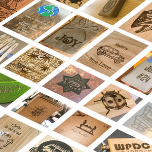 LP1 Pro can engrave on various everyday materials