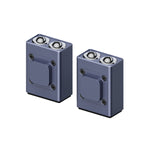 Magnetic sliders for LaserPeckker electric roller, 2 packs
