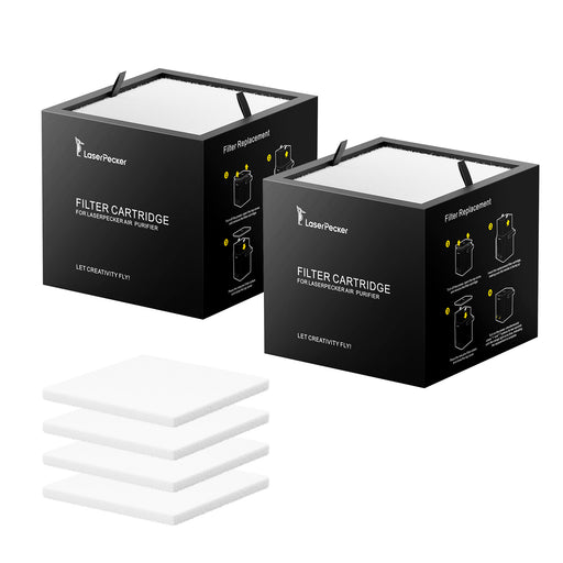 LaserPecker Filter Pack package content