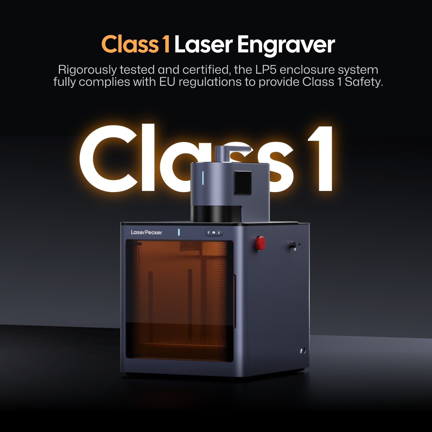 LaserPecker LP5 with Class 1 certification