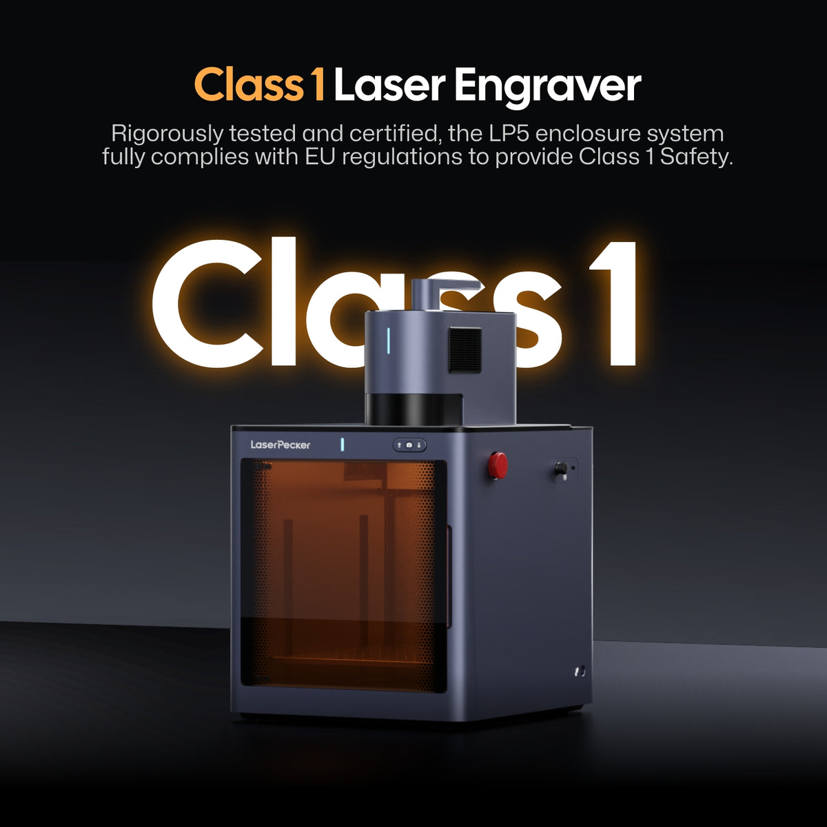 LaserPecker LP5 with Class 1 certification