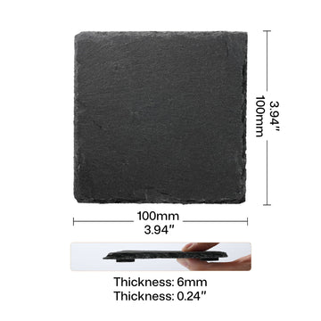 Dimensions: 100 x 100 x 6 mm