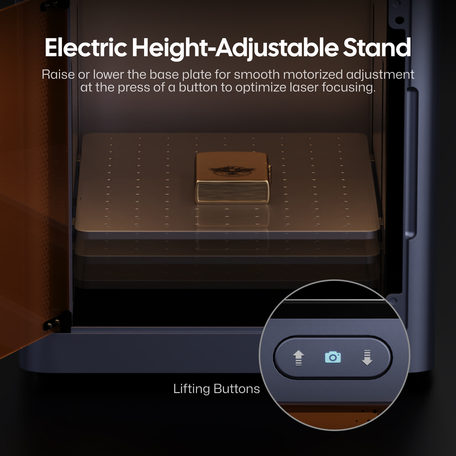 Electric Height-adjustable Stand inside