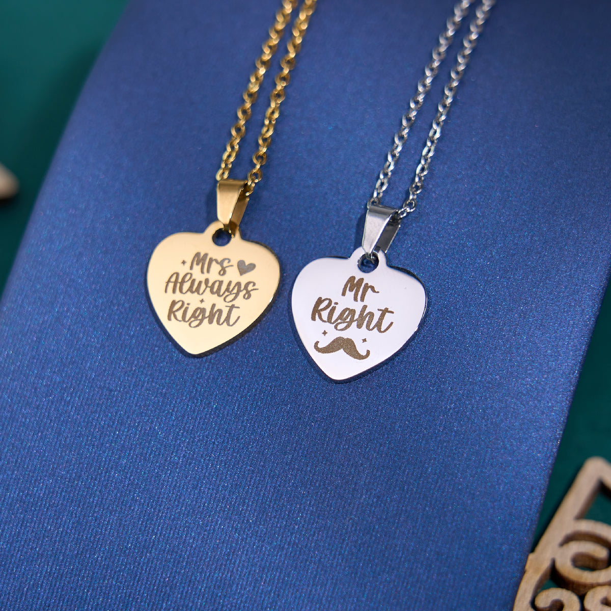 Text laser engraving on the pendants