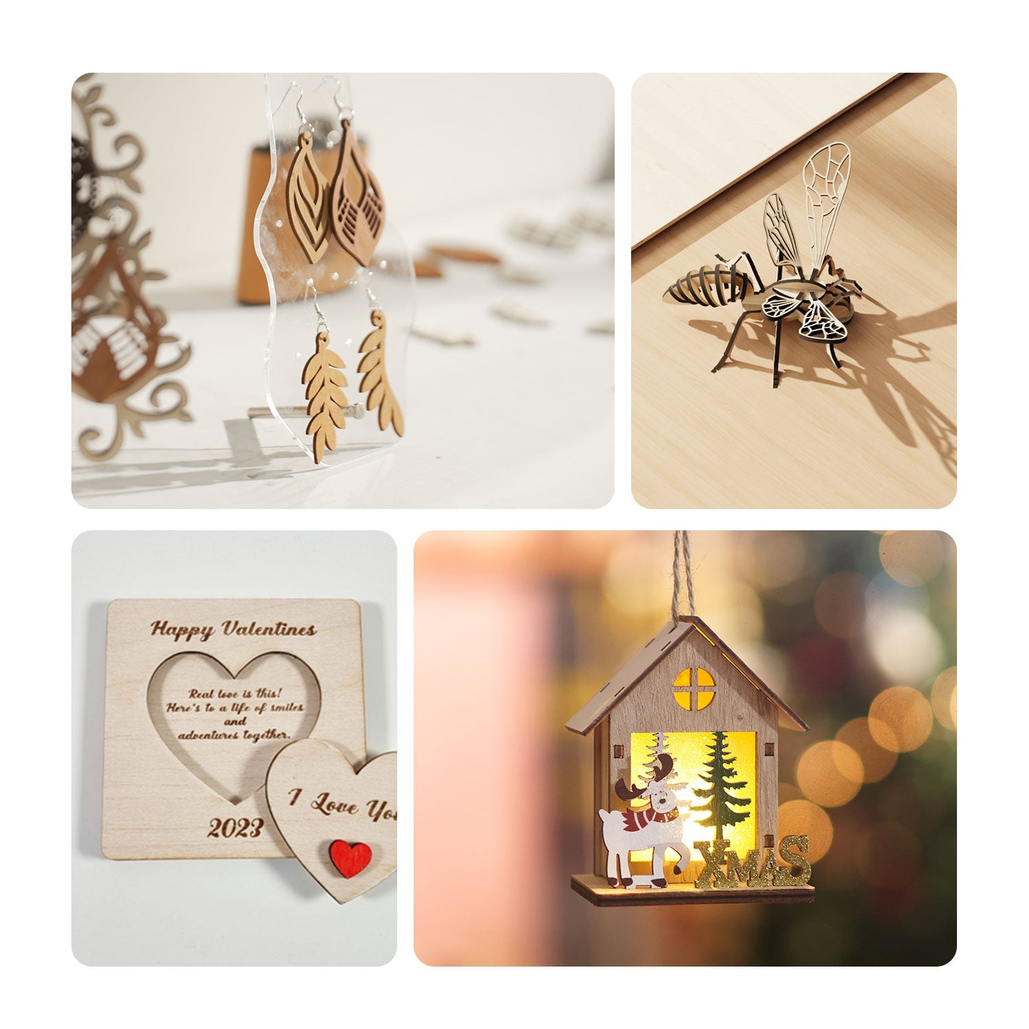 Engraving and Cutting Projects with the Plywood Sheets