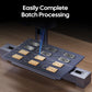 Easily complete batch processing