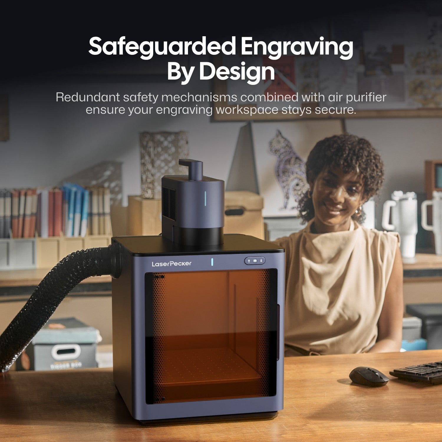 Safe Engraving with the LaserPecker Safety Enclosure