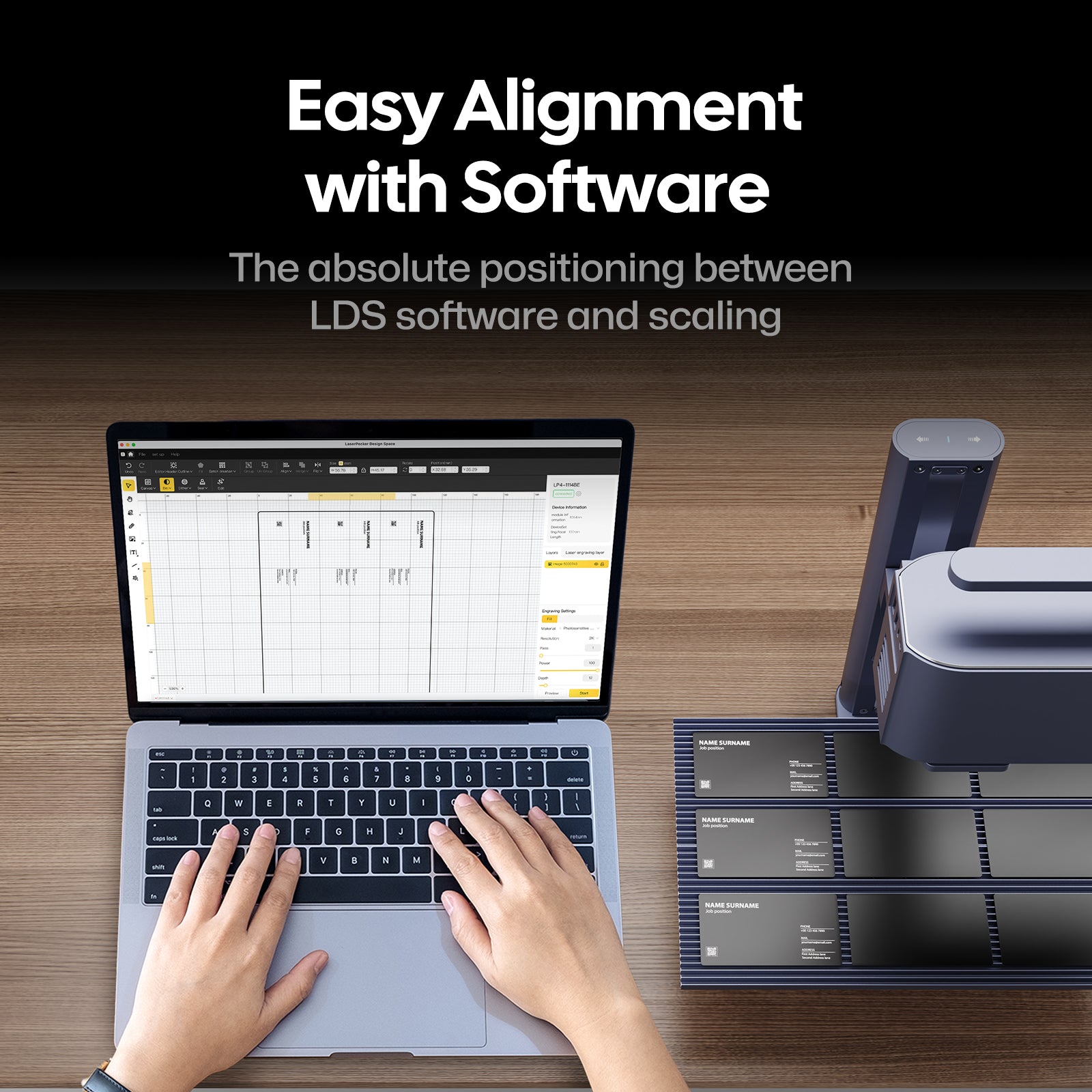 Easy alignment with LDS software