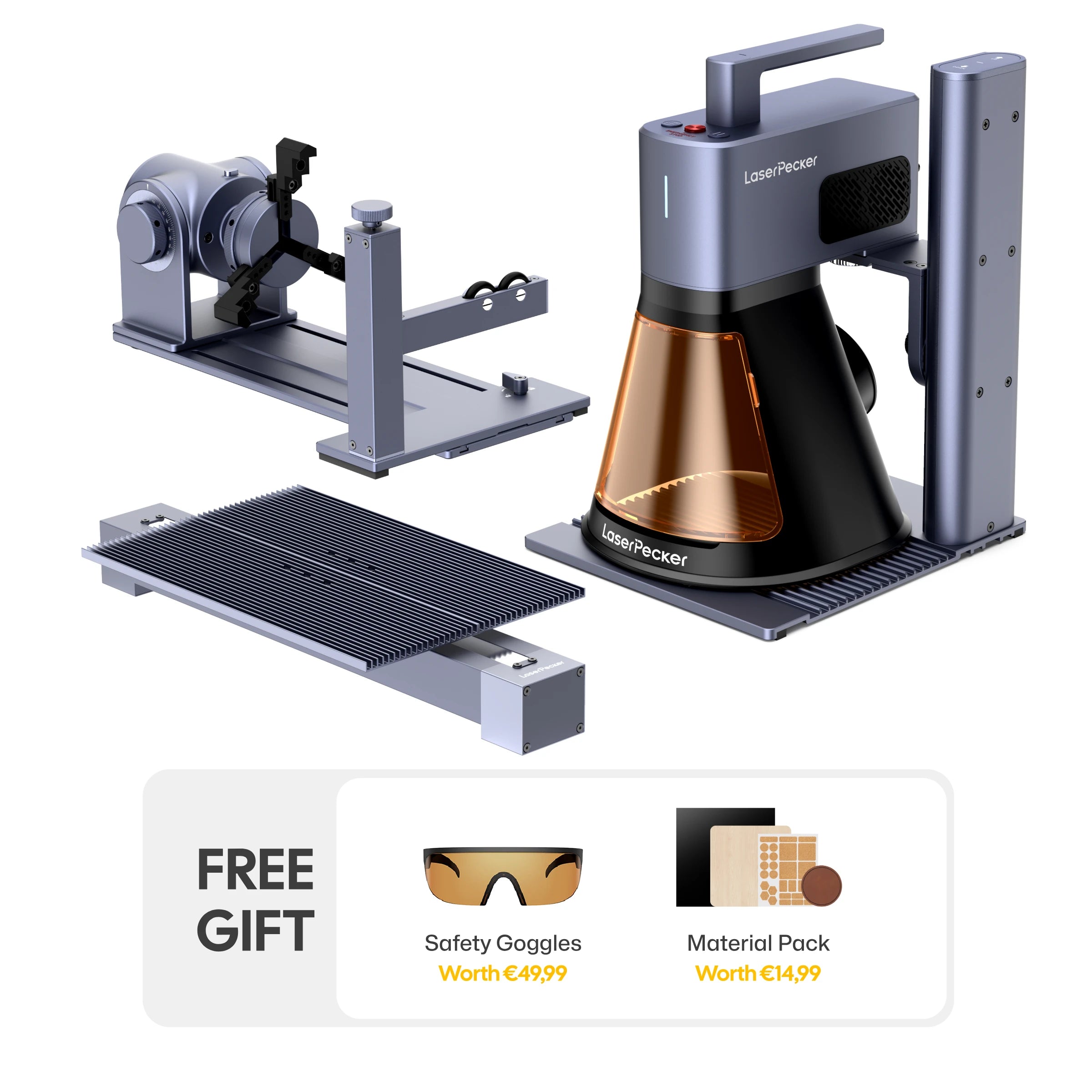 新品‼️LaserPecker Pro + Material Packセット 【公式通販】