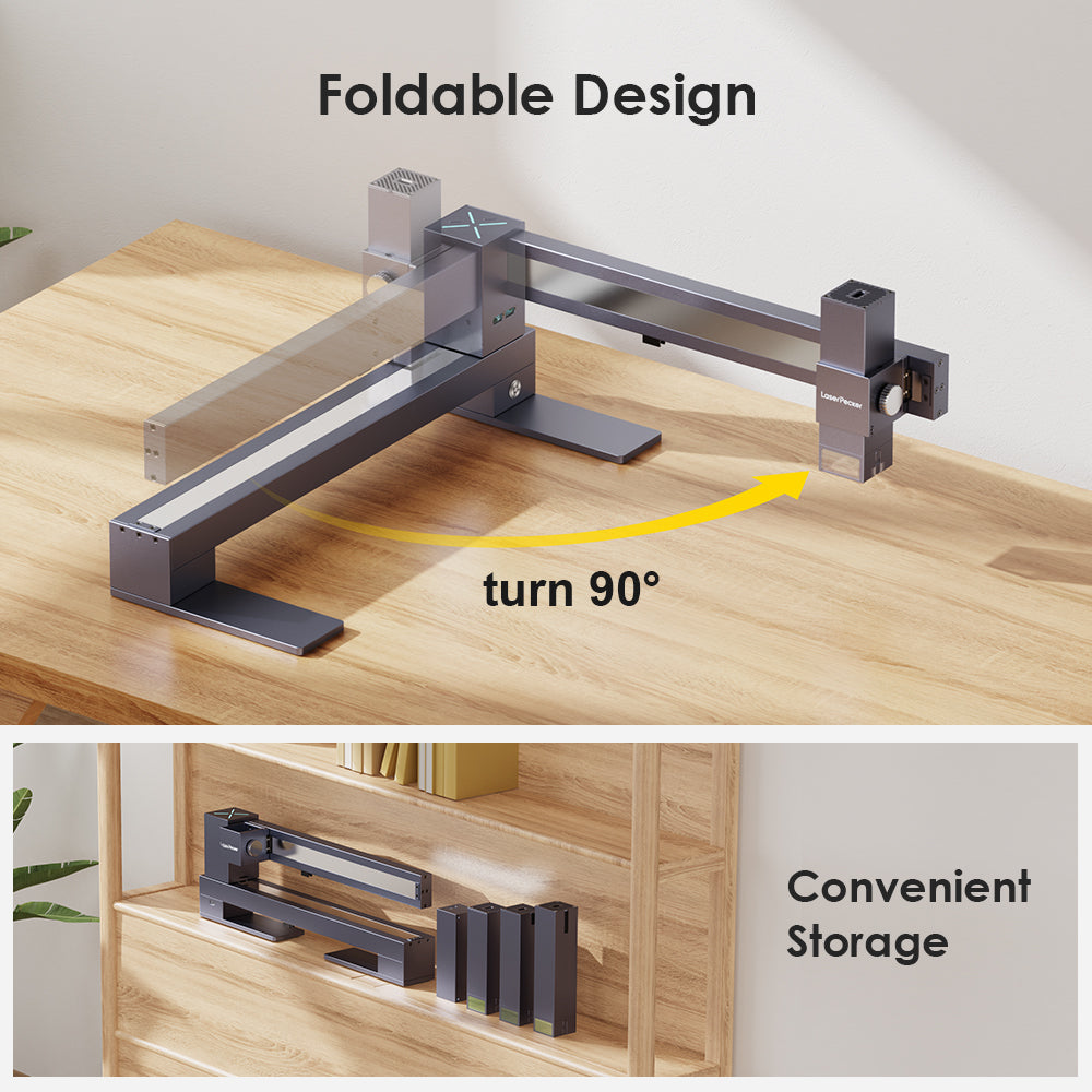 LX1 Foldable design and convenient storage