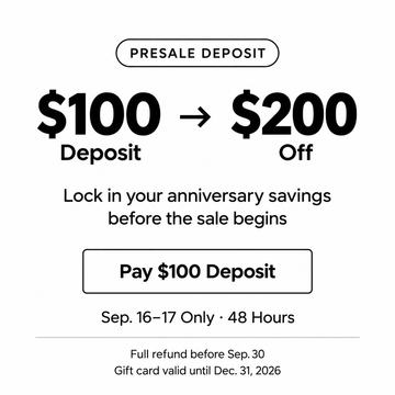 Acompte de prévente du 9e anniversaire de LaserPecker - 100 $ pour 200 $ de réduction