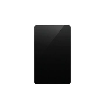 Aluminum Metal Business Cards, Black
