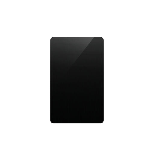 Aluminum Metal Business Cards, Black