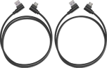 Original USB-A to USB-C cables for LaserPecker LP2 Plus, including one 0.6m and one 1.5m cable for flexible connection between the laser engraver and computers or power sources.