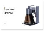 Official LaserPecker LP2 Plus user manual and instruction guide, providing comprehensive setup steps and safety operating procedures for the portable laser engraver.