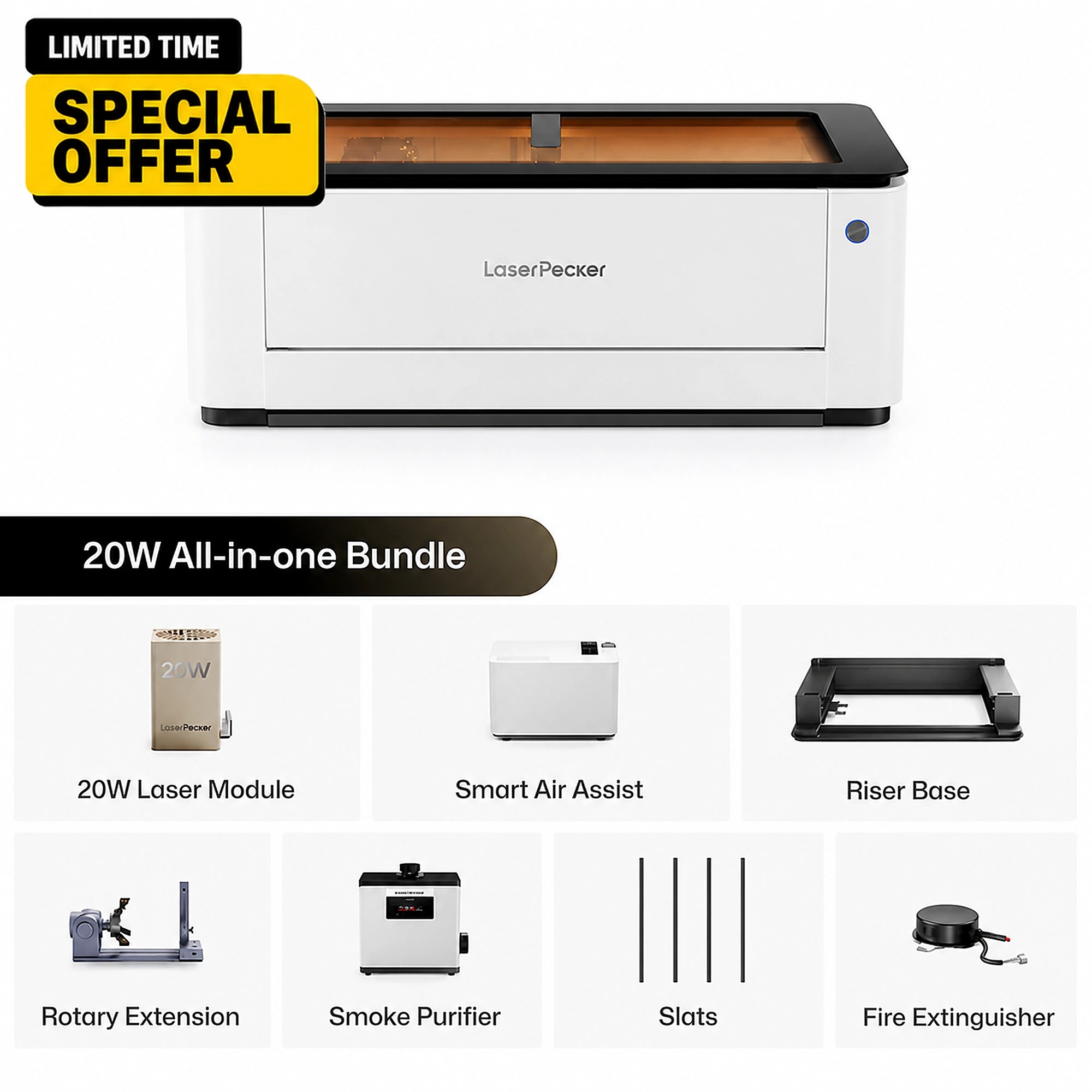LaserPecker LX2 - Il dispositivo all-in-one per il taglio laser