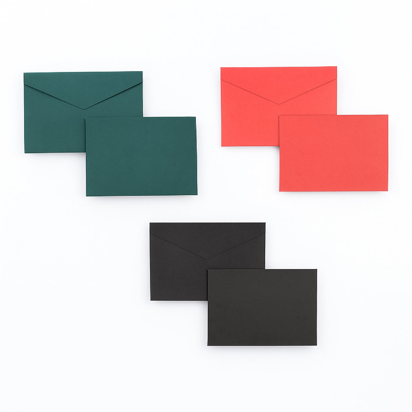Envelope Paper with Golden Base (9pcs)