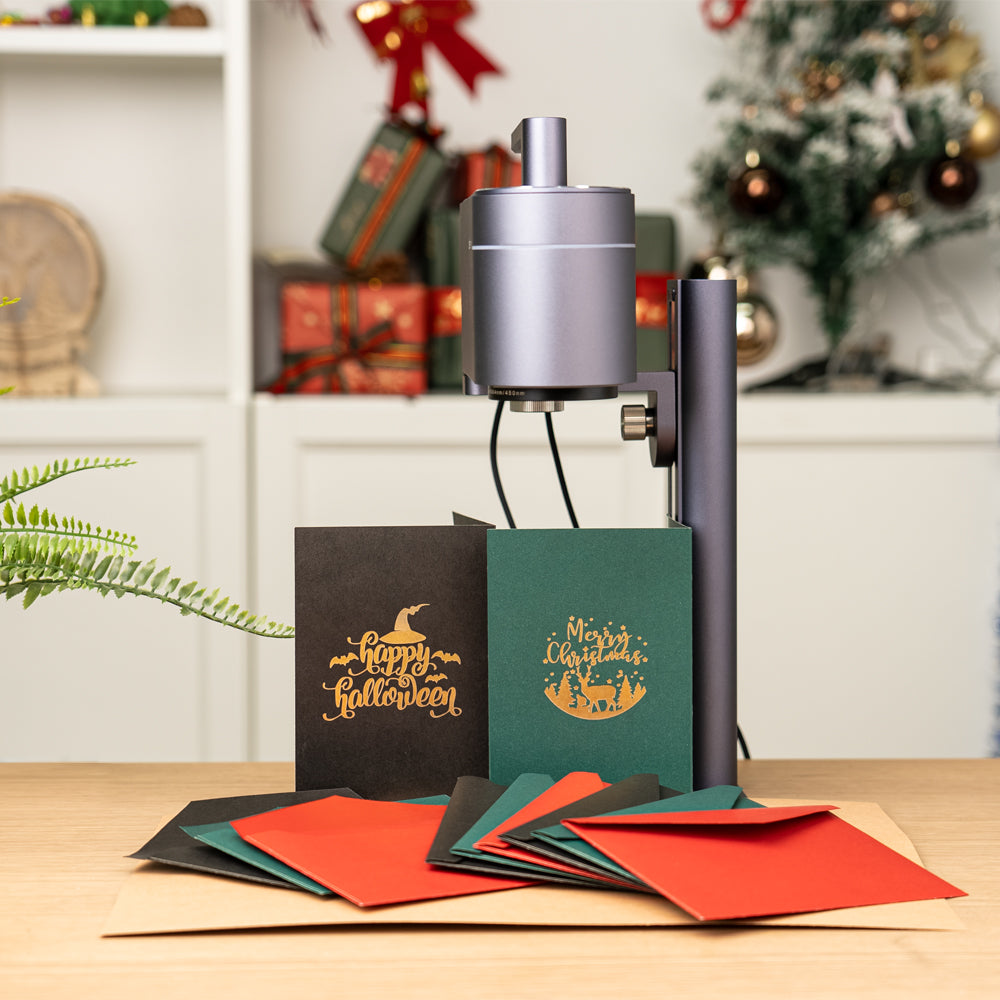 Papel de Envelope com Base Dourada (9 unidades)