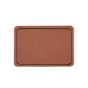 Étiquettes / Tags rectangulaires en cuir PU vierges (30 pcs)