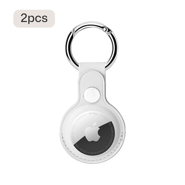 Étui en cuir pour AirTag (2 pcs)