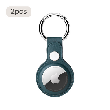 Étui en cuir pour AirTag (2 pcs)