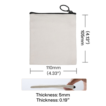 Small White Canvas Bags (10pcs / 20pcs)
