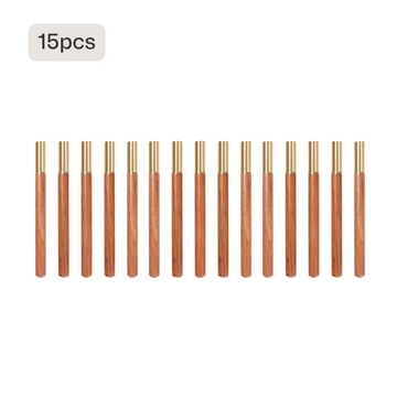 Stylo à bille gel en bois (5 pcs / 15 pcs)