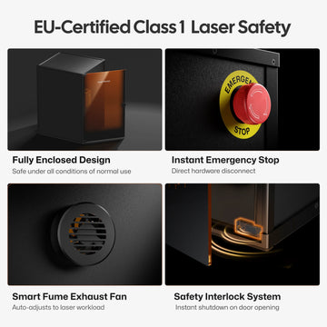 LaserPecker LP2 Safeguard - Le graveur laser entièrement fermé