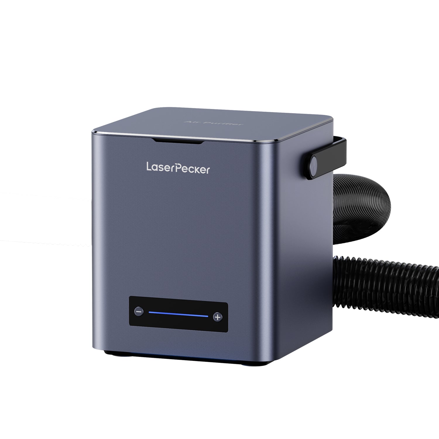 LaserPecker Desktop Air Purifier with exhaustion pipe