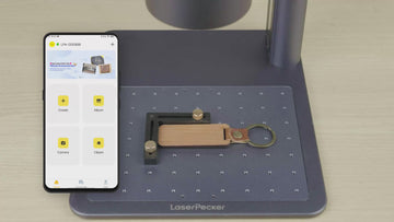LaserPecker Batch Engraving Button