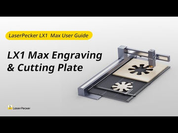 How to assemble the LX1 Max engraving bed