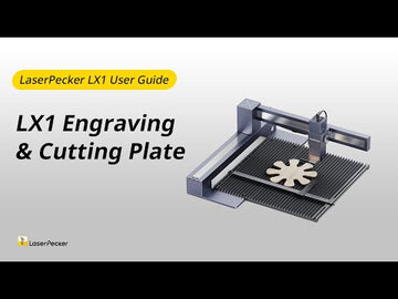 How to assemble the LX1 engraving bed