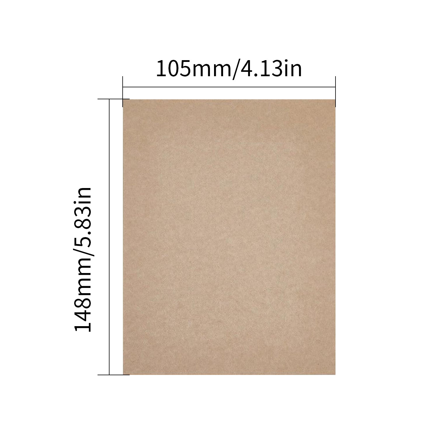 Kraft Paper Sheets (50 pcs)
