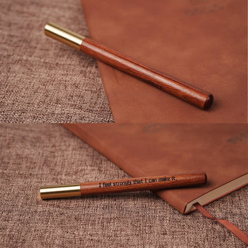 Stylo à bille gel en bois (5 pcs / 15 pcs)