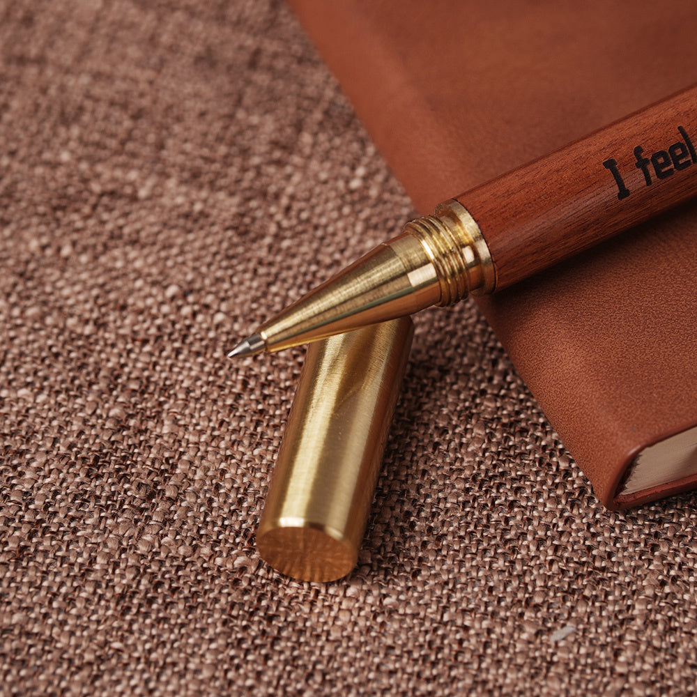 Wooden Rollerball Gel Pen (5 pcs)