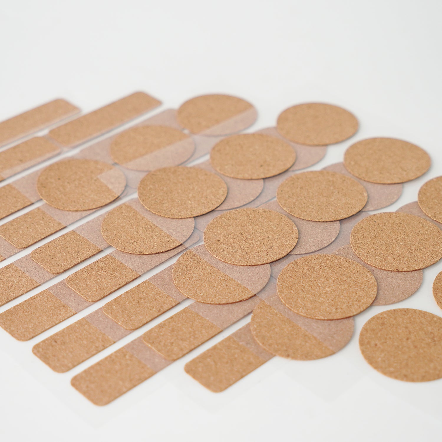 Cork Wooden Label Stickers (160 pcs)