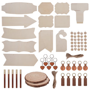 Wood Material Package Material Kit (190 Pcs)