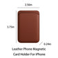 Magnetic Leather Phone Card Holder for iPhone (2 Pcs)