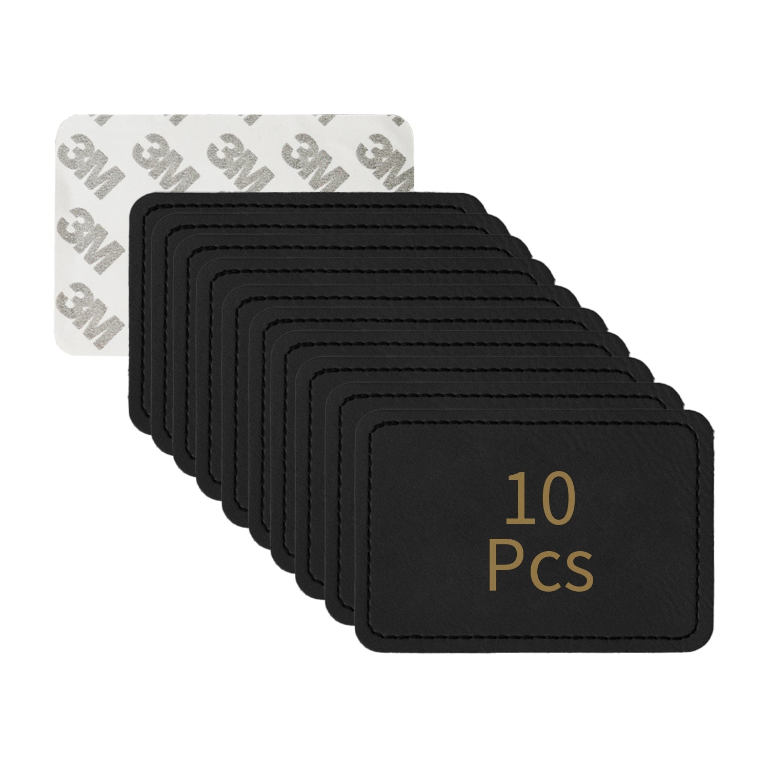 Blank PU Leather Labels / Tags (10 pcs)