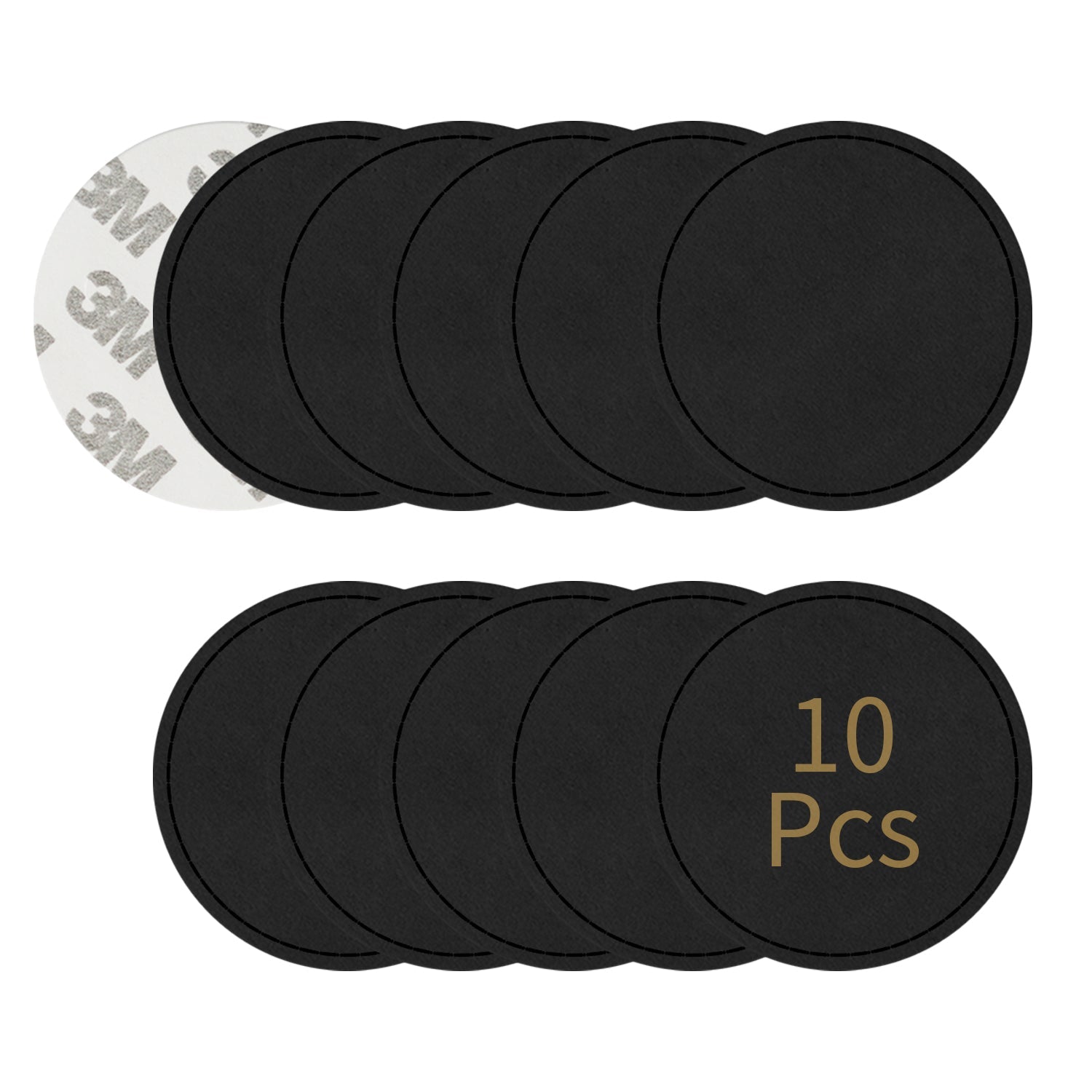 Blank PU Leather Labels / Tags (10 pcs)