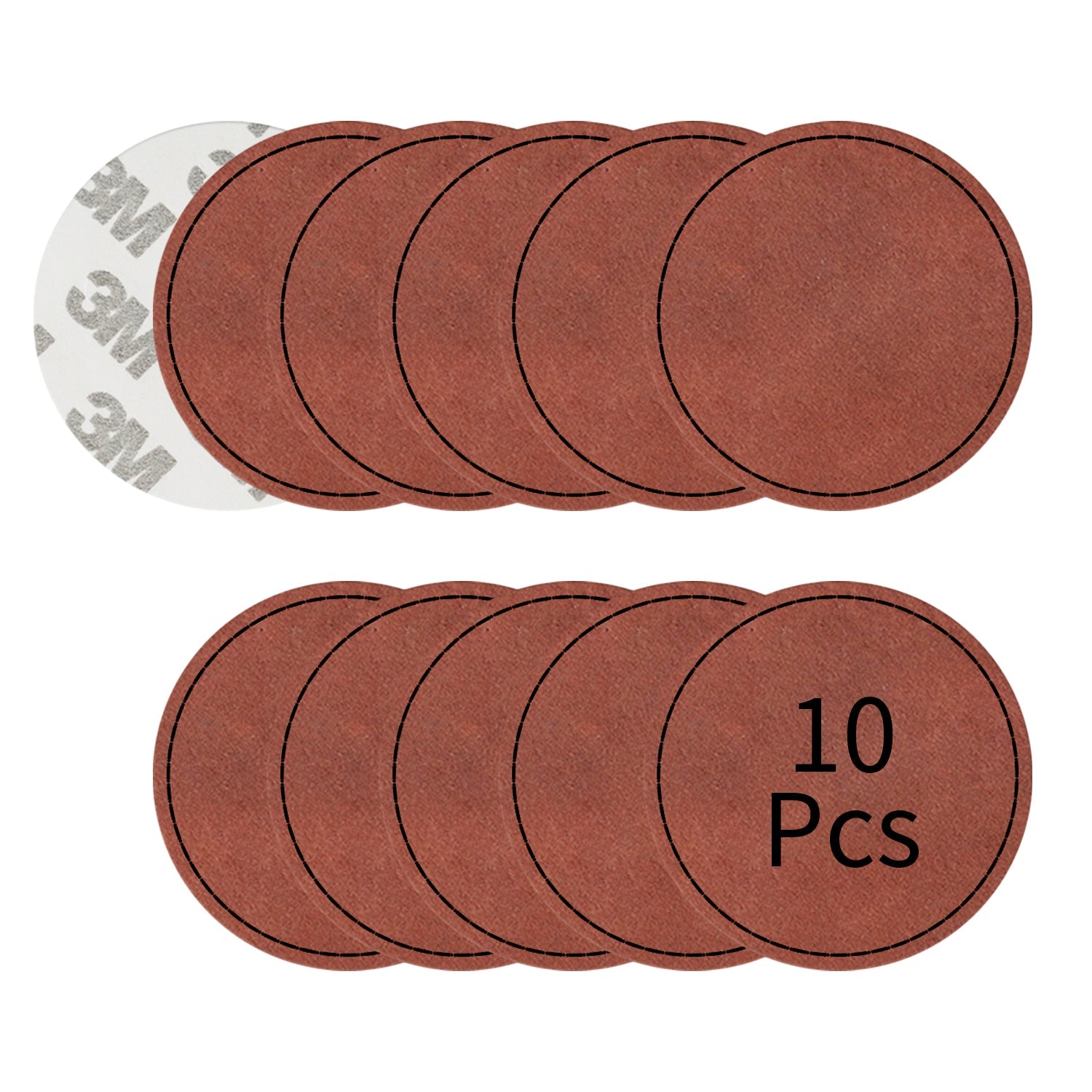 Blank PU Leather Labels / Tags (10 pcs)